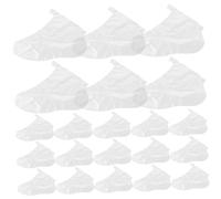 SMASOLO 1000 Pièces Lot Chaussettes Pédicure Transparentes Plastique Doublures Film Bain de Hydratantes Protections Thermiques Anti-fissures Adaptées Spa Femmes et Hommes