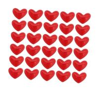 SMASOLO 100pièces Breloques Cœur Résine Petites Pendentifs Plates Pour Bijoux Et Scrapbooking Perles Créatives Pour Loisirs