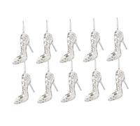 SMASOLO 12 Pièces Décorations Suspendues Talons Hauts pour Fête Mariage Noël Ornement Charmant