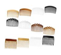 SMASOLO 12pièces Peignes à Cheveux Latéraux Peignes Français à Dents Accessoires De Coiffure Vintage Pour Chignon Mariage Fille Femme