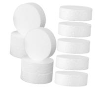 SMASOLO 18 Pcs Disques Mousse Ronds pour Cercles Mousse Polyvalents pour Décoration Gâteau Sculpture Peinture Pack Pratique de