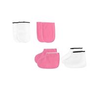 SMASOLO 2 ensembles Sets de Protège-mains et Chaussettes Spa pour Soin des Mains et Résistants Aux Acides pour Masque Hydratant et Massage Paraffine