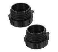 SMASOLO 2 pièces Adaptateur pour Réservoir Ibc Connecteur Robuste Plastique Compatible avec Valves et Tuyaux de Eau Lot pour Jardin et Usage Polyvalent