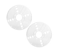 SMASOLO 2 Pièces Bobine Plastique pour Imprimante Enrouleur Transparent Creux Accessoire Filament et pour Impression