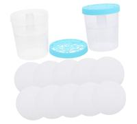 SMASOLO 2 pièces Boîte de Rangement Absorbeur Humidité Vide Plastique Réservoir Détachable Facile à Nettoyer Boîte Réutilisable pour Placards et Armoires