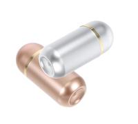 SMASOLO 2 Pièces bouteille en plastique porte-bouteille de pilule Porte-pilule pour le sac à main petits contenants pilulier de poche pour hommes récipient de pilule flacons de médicaments