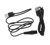 SMASOLO 2 pièces Câble de Chargeur USB pour Rasoir Électrique Cordon de Recharge Portable et Caoutchouc Compatible Rasoir Homme et Tondeuse et Compact