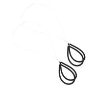 SMASOLO 2 Pièces Clay Wire Cutters With Soft Rubber Handles Ceramic Sculpting Tools For Precision Cutting And Trimming Pottery Clay Blocks Portable