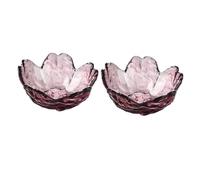 SMASOLO 2 pièces Coupelles à Sauce Verre Assiettes à Condiment Légères et Décoratives pour Sauces Soja et Tapas Pratique pour Maison et Restauration