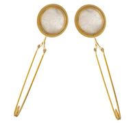 SMASOLO 2 Pièces Filtre à Thé Acier Inoxydable Accessoire Pratique pour Maison et Bureau Infuseur et Design Moderne Doré Tamis à Thé Réutilisable