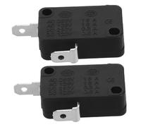 SMASOLO 2 pièces Interrupteur Porte Micro Ondes pour Réparation Four Micro Ondes et Cuiseur Riz Contact Précis Haute Durabilité Compatible Électroménagers Kitchen