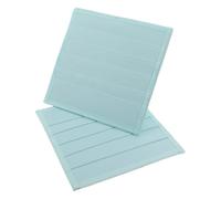 SMASOLO 2 Pièces Lot de 2 Porte-Cartes pour Poker en Tissu Oxford Bleu Lac, Support Élastique à Cinq Compartiments, Outil Pratique pour Soirées Jeux, Détente et Organisation Optimale des