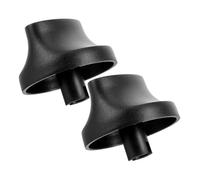 SMASOLO 2 pièces Minuteur Bouton Rotatif Plastique Boutons de Commande pour Contrôle Minuterie Accessoires Remplacement Facile à Installer pour Usage Domestique et Commercial
