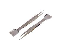 SMASOLO 2 Pièces Pince à Pince Avec Spatule Pelle En Diamant à Épiler Avec Pelle Scoop Phel Boule De à Perles à Épiler à Pointe De Diamant
