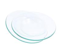 SMASOLO 2 pièces Plat Verre Transparent pour Brûleur Huiles Essentielles Chauffe-Cire Résistant Chaleur pour Fondants Parfumés et Diffuseurs Électriques