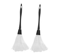 SMASOLO 2 Pièces Plumeau Dinde Miniature pour Fête Halloween Accessoire Cosplay Soubrette Odeur Déguisement Garçon Fille et à Thème Lot