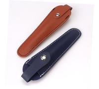 SMASOLO 2 Pièces Pochette Ciseaux Coiffure PU Étui Protection Salon Barbershop Rangement Compact et Portable Accessoire Professionnel pour Coiffeurs