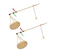 SMASOLO 2 Pièces Portable Traditional Chinese Medicine Gram Scale Precise Handheld Kitchen Baking Weighing Tool For Herbs And Small Business