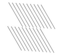 SMASOLO 20 pièces Kit de Goupilles Acier Inoxydable pour Blocage Crochet et Tricot Accessoires Robustes et Poli pour Planche de Blocage Aiguilles de Tricot Durables