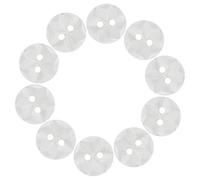 SMASOLO 20 pièces Lot de Boutons Ronds Beige Résine pour Couture Garçon Fille Motifs Fleurs Gravées Accessoires de Bricolage Vêtements Garçon Fille