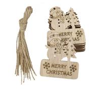 SMASOLO 20 Pièces Ornements Suspendus Décoratifs DIY Bonhomme Sapin pour Décoration Noël Intérieure et Extérieure
