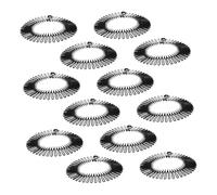 SMASOLO 20 pièces Peignes Élastiques Invisibles pour Cheveux Clips Flexibles Abs Bandeaux Ajustables Confortables Contrôle des Mèches Rebelles pour Femmes Usage Quotidien