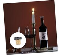 SMASOLO 24 pièces Bouchons de Vin Liège Lot de Bouchons Robustes pour Bouteilles de Vin Adaptés Plupart des Facile à Utiliser