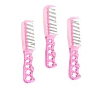 SMASOLO 3 pièces Brosse pour Perruque Fil Peigne et Résistant pour Démêler Cheveux Synthétiques et Poupées Soin sans Casse