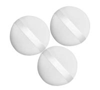 SMASOLO 3 Pièces Puff Coton Large Lavable Doux pour Visage Corps Protection Peau Sensible