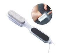 SMASOLO 3 pièces Râpe à Double Face avec Pierre pour Pédicure en 3pcs motifs aléatoires