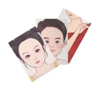 SMASOLO 3 Pièces Tableau Entraînement Peinture Faciale Pochoirs Réutilisables Et Lavables Modèles Pour Apprentissage Des Techniques De Maquillage Pour Maquilleurs