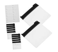 SMASOLO 30 Ensembles Jewelry Organizer Bags with and Date Stickers Self-Sealing Small Plastic Pouches for Pills Earrings Rings Travel Storage and Craft Supplies