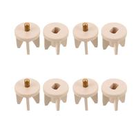 SMASOLO 4 Paires Capuchons de Fixation pour Stores Enrouleurs pour Supports de Stores Intérieurs et Extérieurs Résistance Aux Intempéries et Stabilité Renforcée pour Fenêtres Balcons et