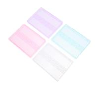 SMASOLO 4 pièces Boîte de Rangement pour Outils de Manucure Mini Coffrets Colorés pour Embouts de Ponçage Ongles Organisateurs Compacts pour Accessoires Ongles Usage Salon et Domicile