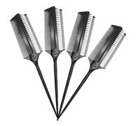 SMASOLO 4 pièces Brosse de Balayage Résistante Chaleur pour Coloration et Permanente Set de Polyvalent pour Salon et Usage Domestique