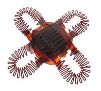 SMASOLO 4 pièces Outils de Coiffure pour Tresses de Peignes à Cheveux Interlockables Clips Doubles Flexibles pour Accessoires Pratiques