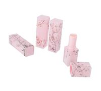 SMASOLO 4 Pièces Tube DIY Contenants Cosmétiques Classiques Forme Carrée Transparente Kit de Tubes de à Élégants et Portables pour Voyage et Usage