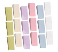 SMASOLO 48 pièces Éponges Ongles Dégradé Mini Blocs Multi-faces pour Manucure Accessoires Maquillage Doux et Portables pour Art Ongulaire