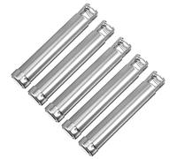 SMASOLO 5 pièces Moxa Cone Burner Stainless Steel Pusher Holder With Dust Screen And Ash Guard For Moxibustion Therapy