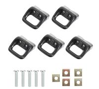 SMASOLO 5 pièces Poignées Latérales Inox et Bakélite Anti-brûlure pour Autocuiseur Rechange Résistantes Haute Température Compatibles Cocotte Induction et Popote