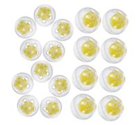 SMASOLO 50pièces Toys à Cloche Peluche Boules Avec Intégré Pour Animaux Kit De Bricolage Pour Hochets Développement Des Compétences Motrices Et Sensorielles Couleurs Attrayantes