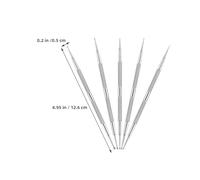 SMASOLO 5pièces à Ongles à Double Pointe Outils De Pointillage Pour Nail Art Application De Et Peinture Par Points Pour Diy Et Salon