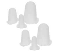 SMASOLO 6 pièces Bouchons Silicone pour Douilles de Pâtisserie Protections de de Décoration de Gâteaux Accessoires Réutilisables pour Poche à Douille