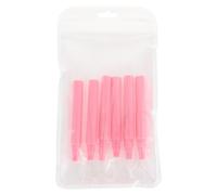 SMASOLO 6 pièces Pinceaux Sourcils Silicone avec Couvre-poussière Kit Pinceaux Maquillage Yeux et Visage pour Débutants Accessoire Cosmétique Multifonction Poignée Ergonomique Facile à