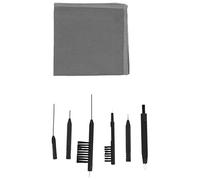 SMASOLO 7 pièces Set de Nettoyage pour Amplificateurs Auditifs Accessoires de Soins pour Appareils Auditifs Brosse de Nettoyage Outils et Efficaces pour Éliminer Cérumen et Audition