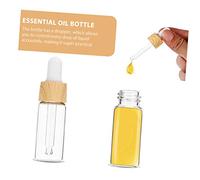 SMASOLO 8 pièces Lot de Flacons Pipette Verre avec Tête Compact et Étanche pour Huiles Essentielles et Voyage et Usage