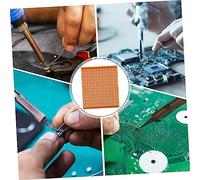 SMASOLO 8 pièces Plaque PCB de Prototypage Planche Circuit Simple Face pour Projets Électroniques et Expérimentations DIY Stable