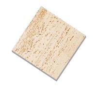 SMASOLO Accessoire Photo pour Bijoux et Cosmétiques Beige 10X10 CM Accessoire de Pose d'Objet Naturel en Pierre Fond Photo Studio Professionnel pour Photographie D’Accessoires