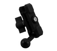 SMASOLO Adaptateur Extension Rotule Aluminium pour Support Téléphone Voiture Tige Rotative Compatible GPS et Smartphone Prolongateur Stabilisé pour Fixation Tableau de Bord et Aération