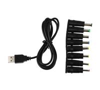 SMASOLO Adaptateur USB vers Câble Alimentation DC Multiprise avec Protection Les Courts Circuits Compatible pour Appareils Électroniques Domestiques